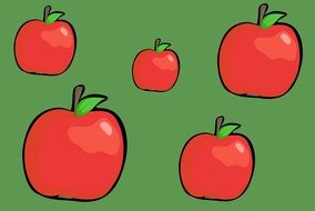 Fruit Food Apple Green Healthy