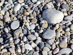 Rocks Beach Pebbles Round Stone