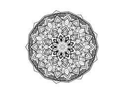 decorative mandala flower