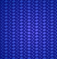 electric blue background with seamless pattern