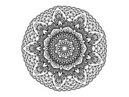 ritual symbol mandala flower
