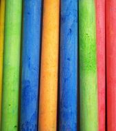 colorful chalks