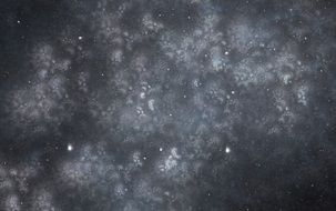 gray starry sky as background
