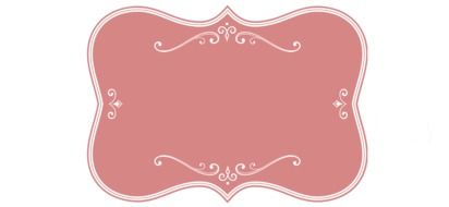 Frame Pink Vintage Decorative