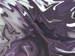 Purple Marble Digital Abstract