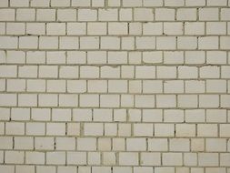 background with white brick wall