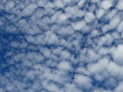 Sky Clouds Blue Pattern