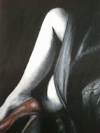 Leg Women The Red Shoe