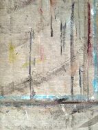 abstract painting on the wall