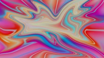 Multi-Color Liquid Background