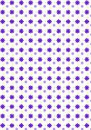 white background with purple dots