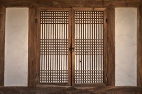 traditional window in Republic of Korea