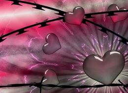 Barbed Wire Background Grunge
