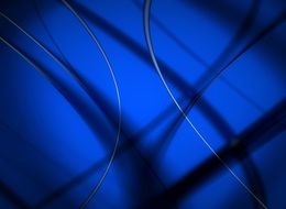 Background Abstract Form Blue