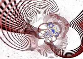 Fractal Lines Pattern Wave
