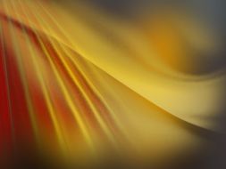background with yellow waves