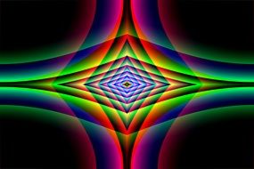 colorful three-dimensional background