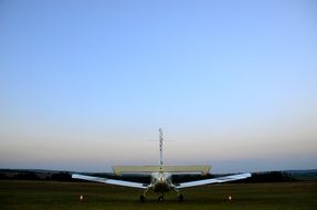 Flying Sky Twilight Background