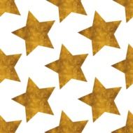 Stars Gold Rust Background