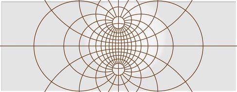 abstract lines on white background