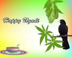 Ugadi Festival Holiday Artistic