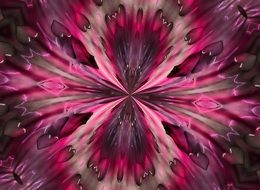 background with digital splash of pink color