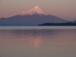 Lake Llanquihue Calbuco Volcano