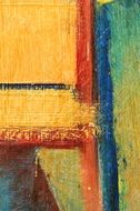 part of a geometric painting