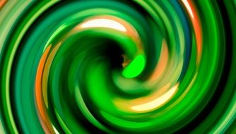 background with green moving swirl