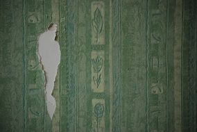 Hole Wallpaper Torn Wallpaper