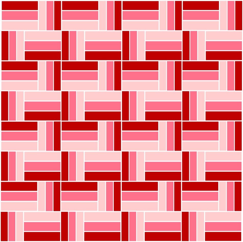 Pink Red Burgundy Pattern