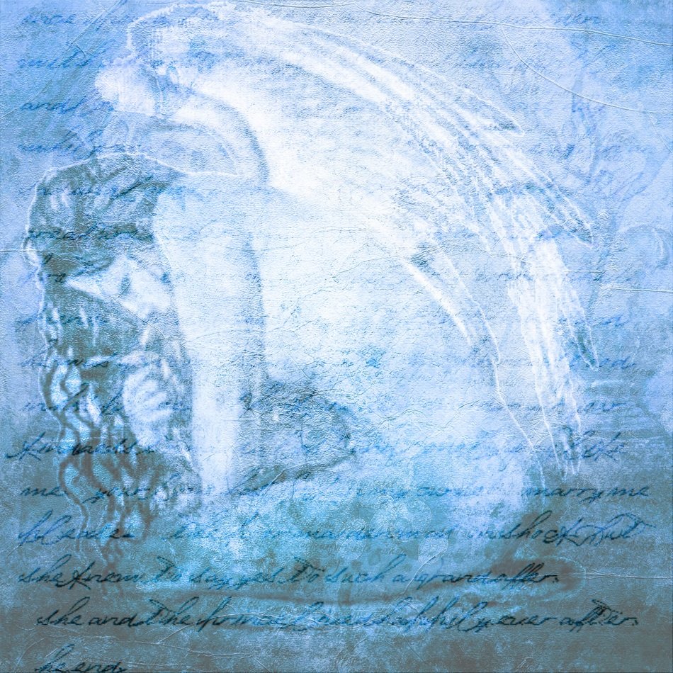 Angel Woman Print Texture Young