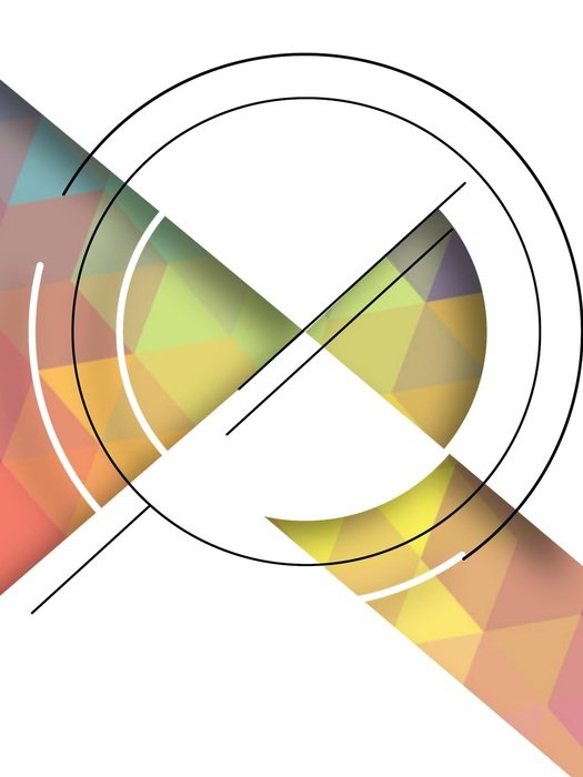 Design Abstract Colorful Pattern