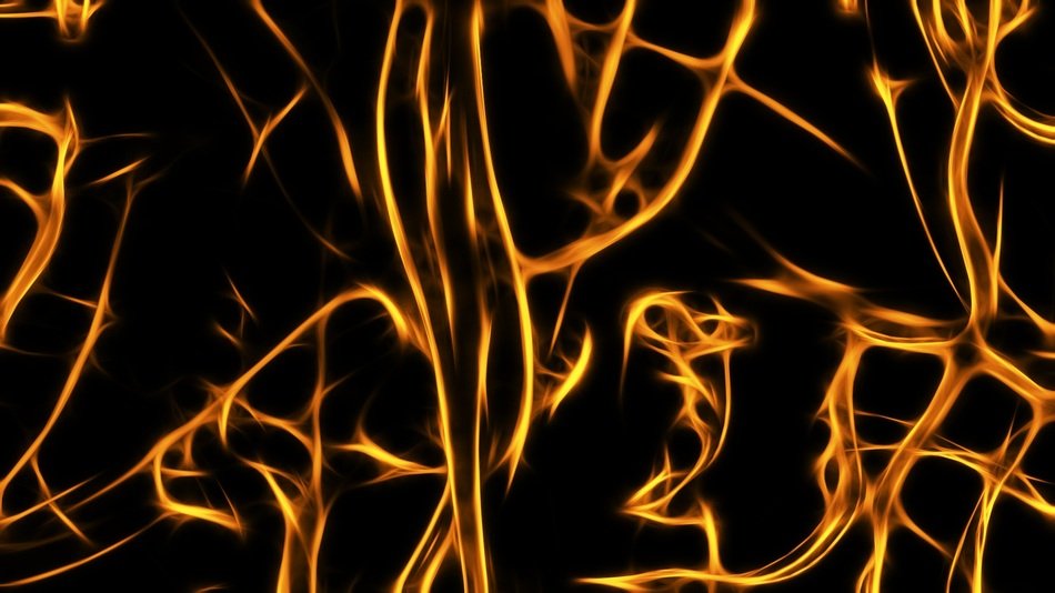 Flame Background Heat Burning
