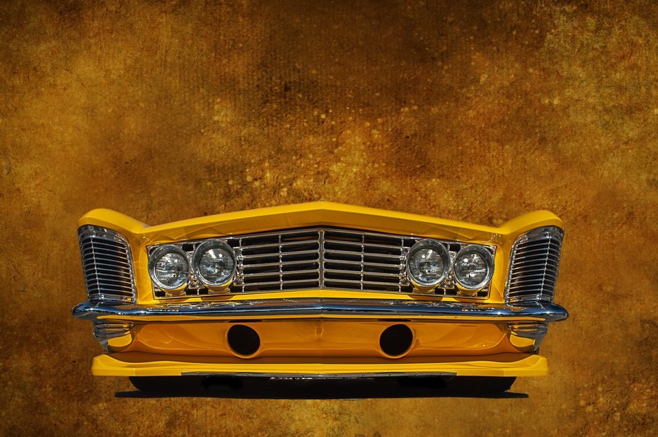 Buick Car Auto Yellow Bumper