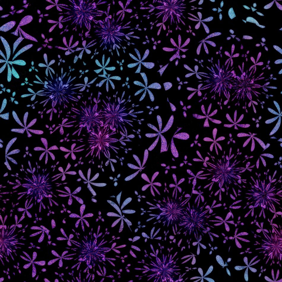 Retro Flower Pattern Design