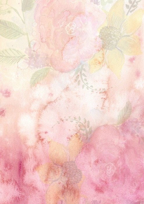 Background Watercolor Flowers