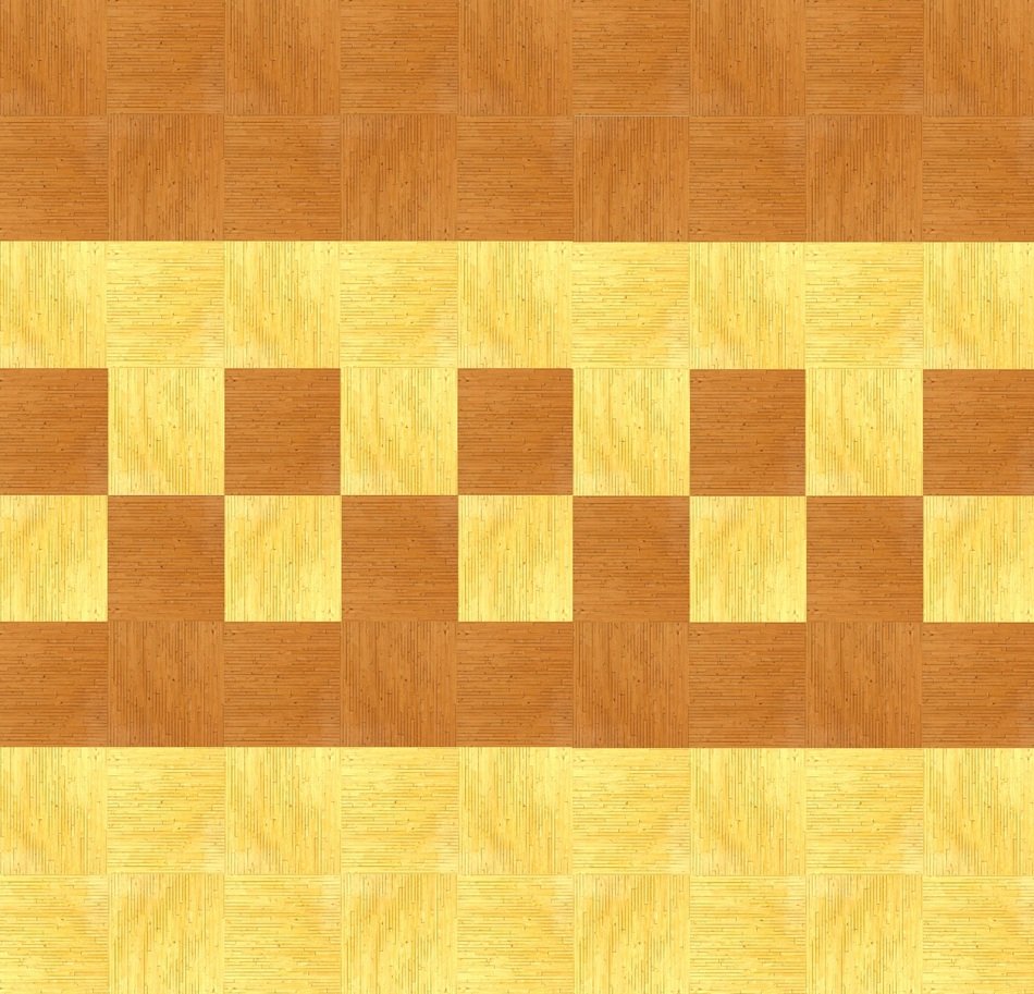 Wood Pattern Two-Tone Light