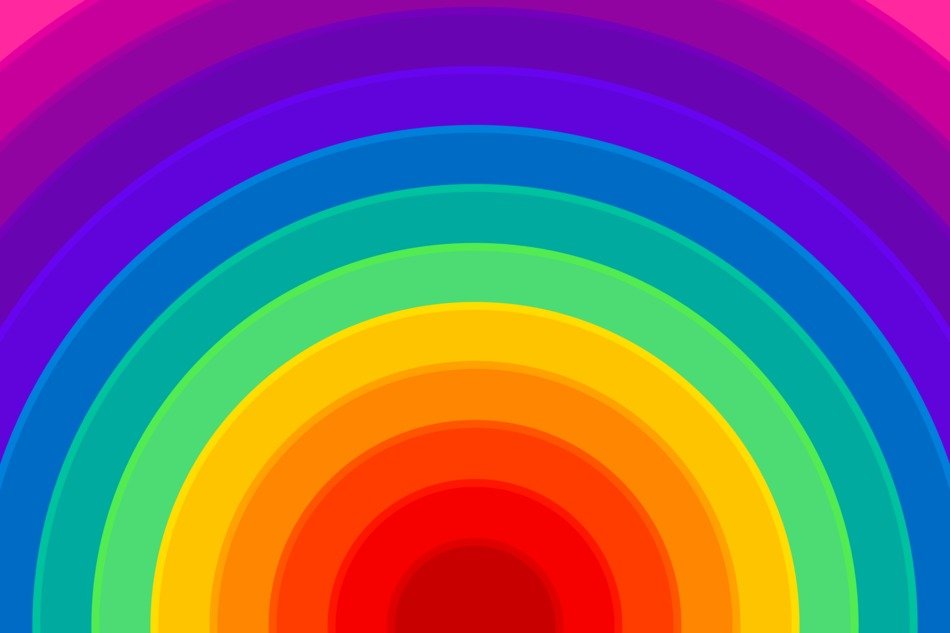 Rainbow Background Colorful