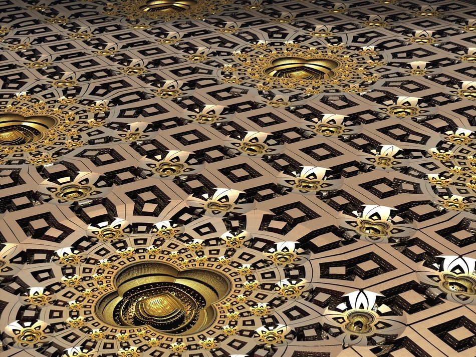 Background 3D Render Fractal