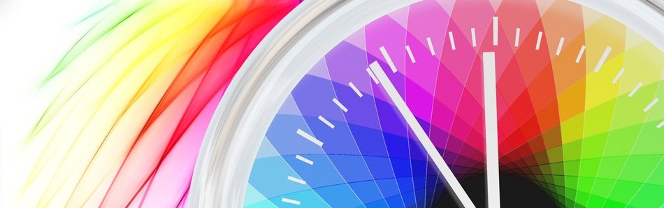Banner Header Background Clock