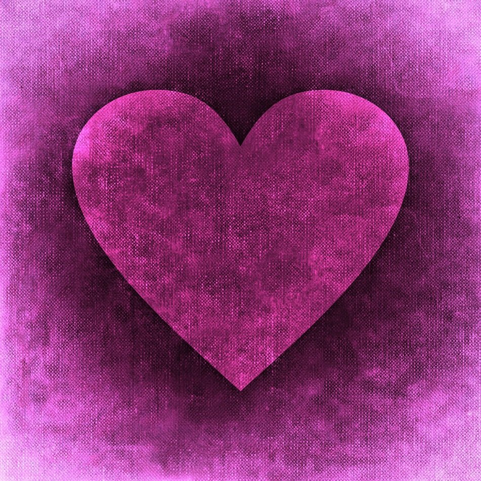 Heart Background Funny Cute Red