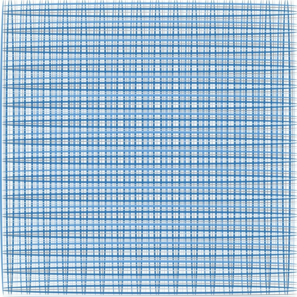 Geometric Cross-Hatched Stripes