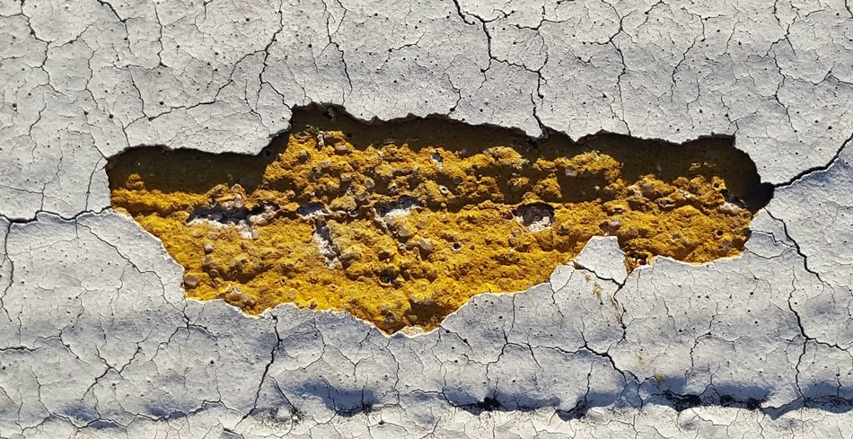 Old Cracks Cracked Chipped Hole
