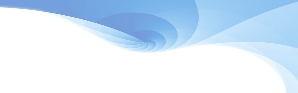 Banners High Blue Waves Clear