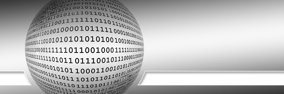 Logo Concept Binary Code Null