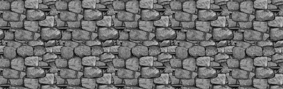 Banner Header Stones Wall