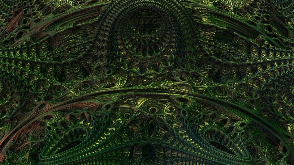 Background Alien Render 3D