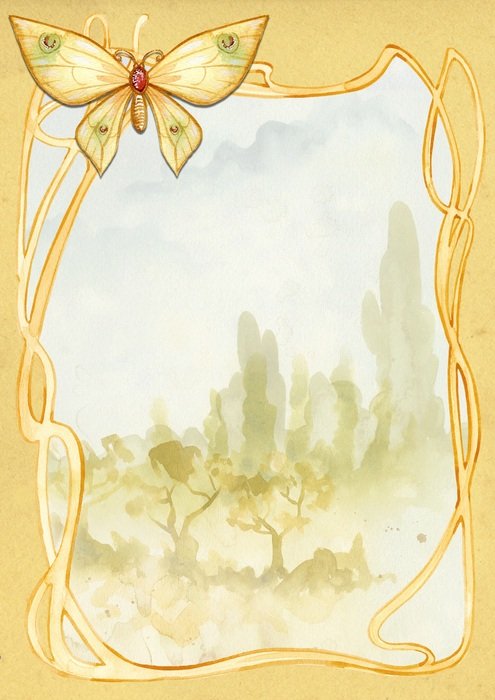 Background Art Deco Nature Deco