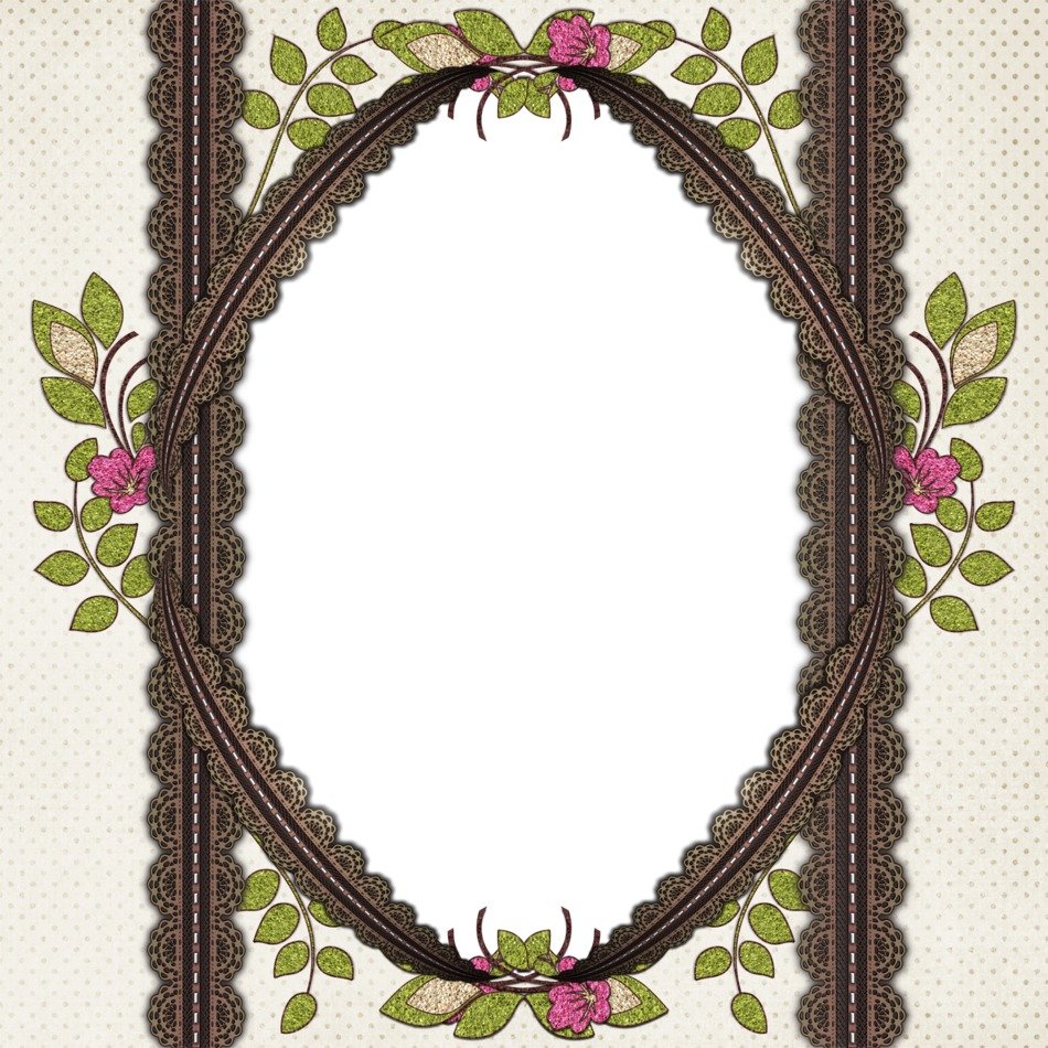 Lace Glitter Leaf Foliage